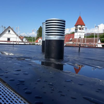 Lohrmann Blechtechnik Abdichten Bitumenschweißen auf Flachdach