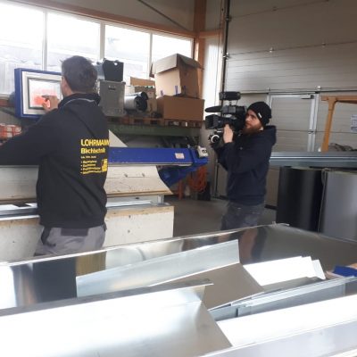 Lohrmann Blechtechnik Regio TV zu besuch